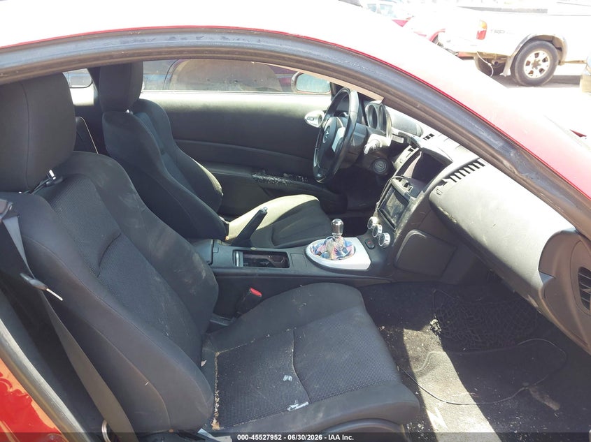 2006 Nissan 350z VIN JN1AZ34D36M331104 IAAI salvage auction — NORMAL WEAR, Clear - Dealer Only (California), sold $1,750 on 2026-07-06 (photo 8)