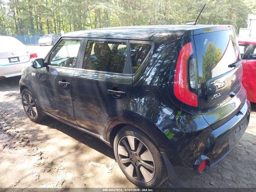 2014 Kia Soul VIN KNDJX3A51E7101882 IAAI salvage auction — NORMAL WEAR, Clear (Virginia), sold $1,000 on 2026-07-16 (photo 3)