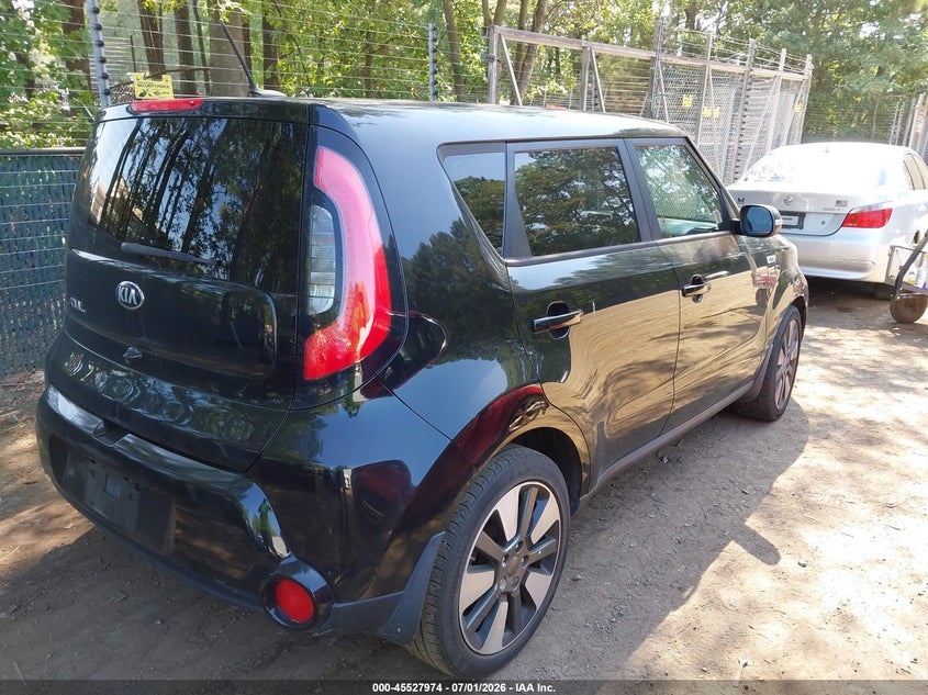 2014 Kia Soul VIN KNDJX3A51E7101882 IAAI salvage auction — NORMAL WEAR, Clear (Virginia), sold $1,000 on 2026-07-16 (photo 4)
