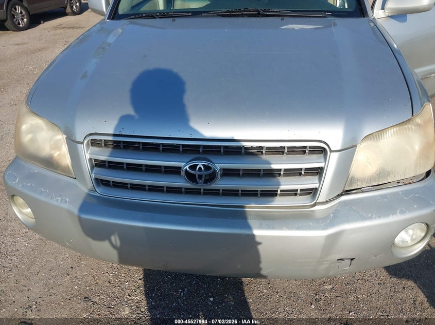 2003 Toyota Highlander VIN JTEHF21A130154091 IAAI salvage auction — NORMAL WEAR, Clear (Florida), sold $875 on 2026-07-07 (photo 6)