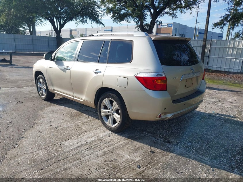 2008 Toyota Highlander VIN JTEDS42A982023829 IAAI salvage auction — FRONT END, Rebuildable (Florida), sold $2,900 on 2026-07-15 (photo 3)