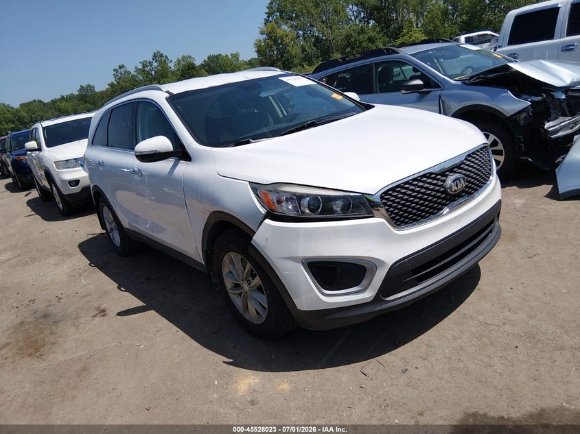 2018 Kia Sorento VIN 5XYPG4A50JG383347 IAAI salvage auction — RIGHT FRONT, Salvage Title, sold $2,500 on 2026-07-28 (photo 1)