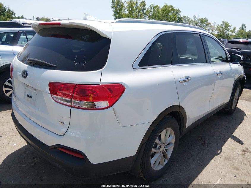 2018 Kia Sorento VIN 5XYPG4A50JG383347 IAAI salvage auction — RIGHT FRONT, Salvage Title, sold $2,500 on 2026-07-28 (photo 4)