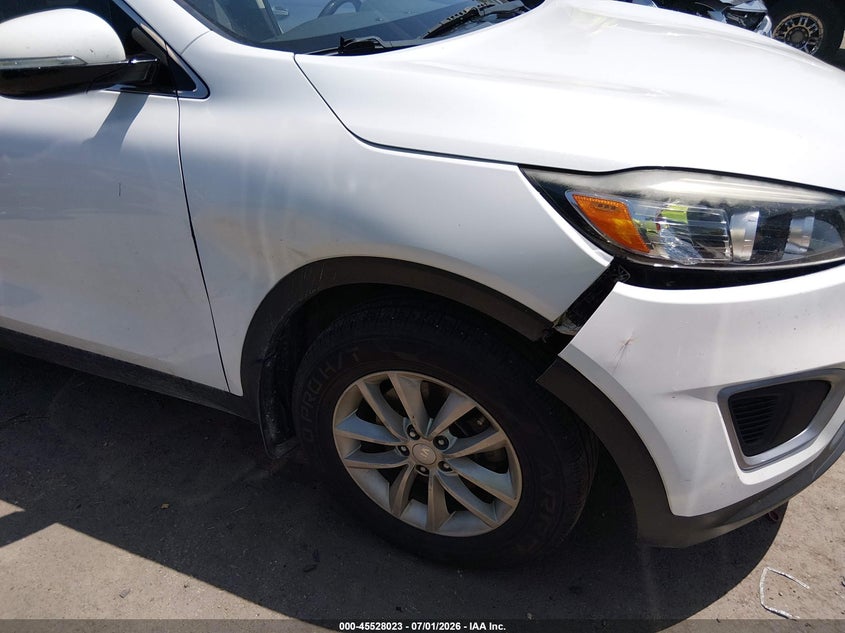 2018 Kia Sorento VIN 5XYPG4A50JG383347 IAAI salvage auction — RIGHT FRONT, Salvage Title, sold $2,500 on 2026-07-28 (photo 6)
