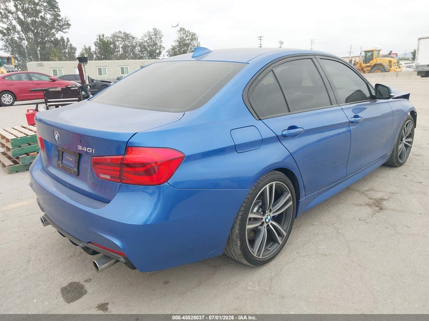 2016 BMW 3er VIN WBA8B3G59GNT92809 IAAI salvage auction — FRONT END, Salvage (California), sold $11,900 on 2026-07-29 (photo 4)