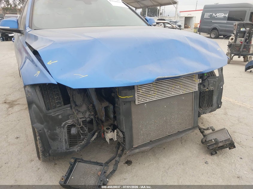 2016 BMW 3er VIN WBA8B3G59GNT92809 IAAI salvage auction — FRONT END, Salvage (California), sold $11,900 on 2026-07-29 (photo 6)