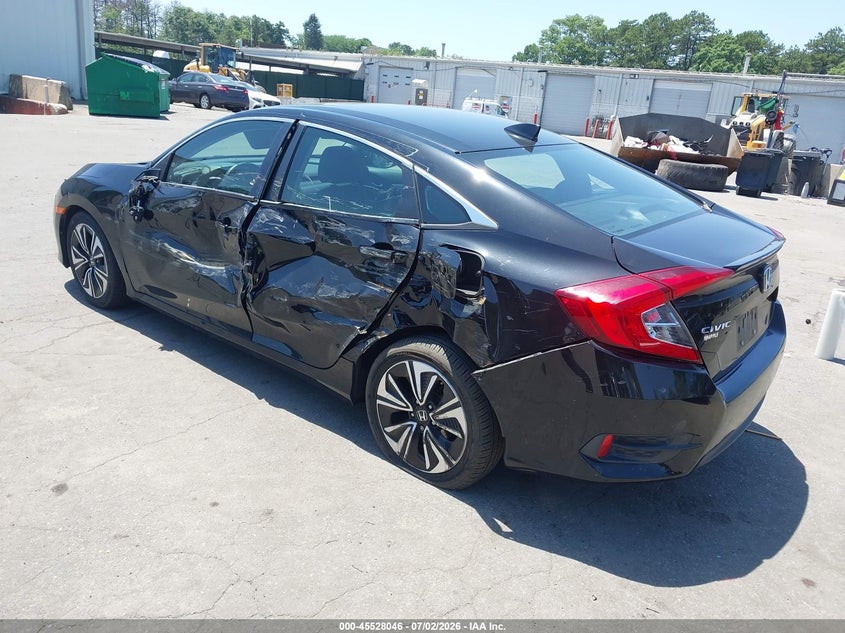 2018 Honda Civic VIN 2HGFC1F76JH644886 IAAI salvage auction — SIDE, Mv-907A (New York), sold $2,900 on 2026-07-22 (photo 3)