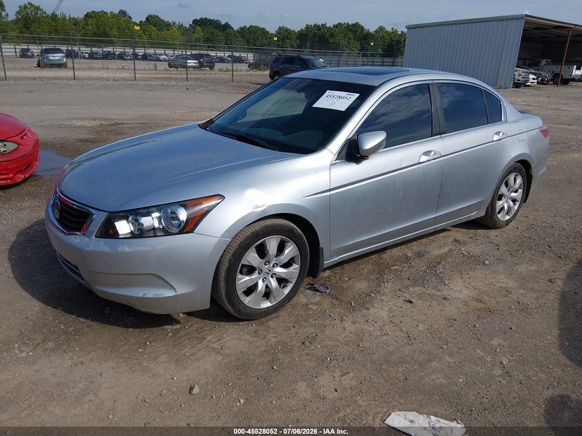 2008 Honda Accord VIN JHMCP26778C072041 IAAI salvage auction — RIGHT SIDE, Salvage (Tennessee), sold $250 on 2026-07-15 (photo 2)
