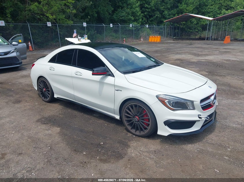 2015 Mercedes-benz Cla-klasse amg VIN WDDSJ5CB4FN266414 IAAI salvage auction — UNDERCARRIAGE, Salvage Title, sold $225 on 2026-08-14 (photo 1)