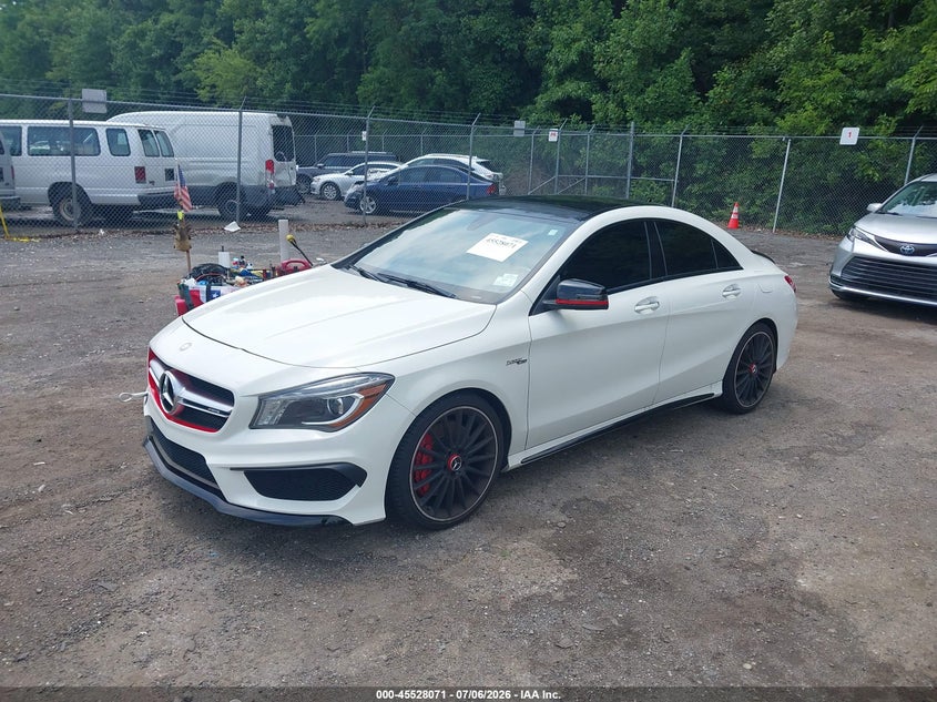 2015 Mercedes-benz Cla-klasse amg VIN WDDSJ5CB4FN266414 IAAI salvage auction — UNDERCARRIAGE, Salvage Title, sold $225 on 2026-08-14 (photo 2)