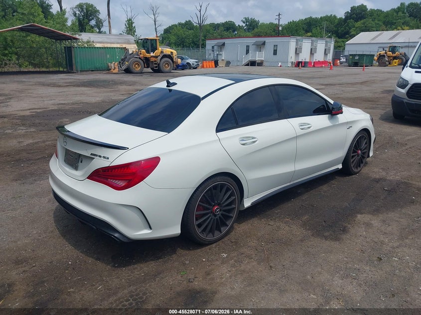 2015 Mercedes-benz Cla-klasse amg VIN WDDSJ5CB4FN266414 IAAI salvage auction — UNDERCARRIAGE, Salvage Title, sold $225 on 2026-08-14 (photo 4)