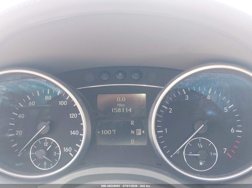 2011 Mercedes-benz Ml-class VIN 4JGBB8GB8BA697497 IAAI salvage auction — NORMAL WEAR, Clear (Massachusetts), sold $1,225 on 2026-07-10 (photo 7)