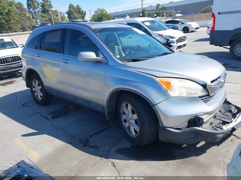 2007 Honda Cr-v VIN JHLRE387X7C057314 IAAI salvage auction — FRONT END, Salvage (California), sold $825 on 2026-07-13 (photo 1)