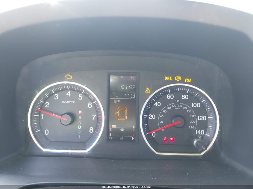 2007 Honda Cr-v VIN JHLRE387X7C057314 IAAI salvage auction — FRONT END, Salvage (California), sold $825 on 2026-07-13 (photo 7)