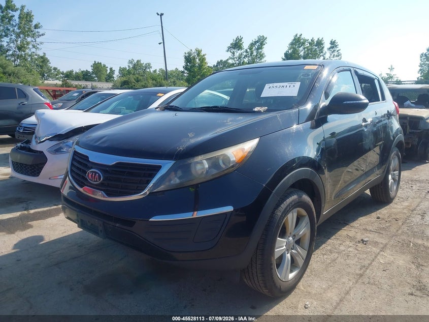 2012 Kia Sportage VIN KNDPB3A2XC7325227 IAAI salvage auction — THEFT, Salvage (Ohio), sold $525 on 2026-07-21 (photo 2)