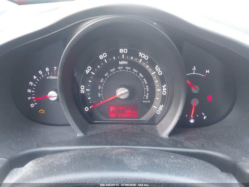 2012 Kia Sportage VIN KNDPB3A2XC7325227 IAAI salvage auction — THEFT, Salvage (Ohio), sold $525 on 2026-07-21 (photo 7)