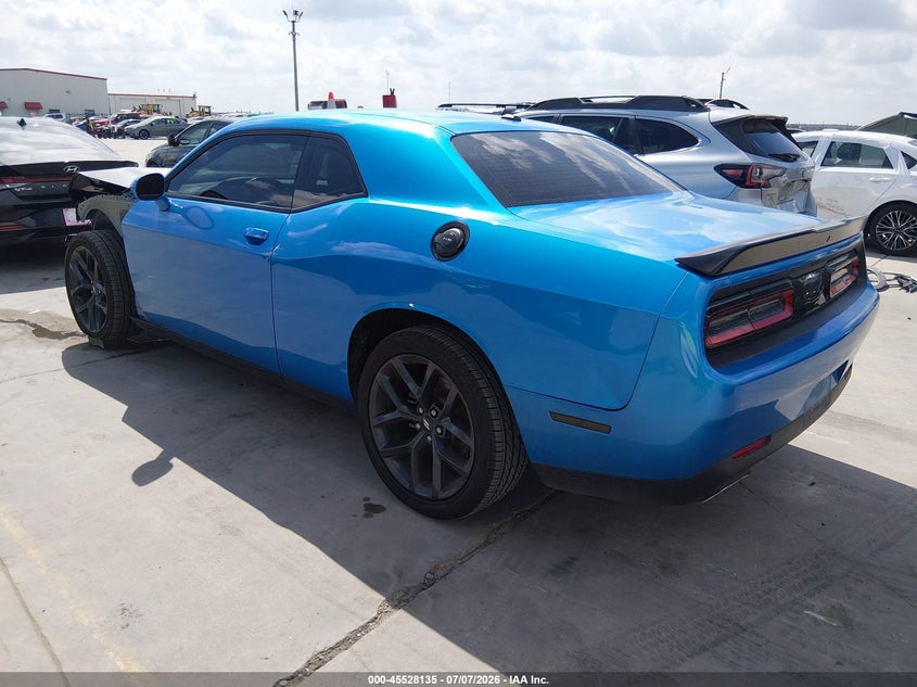 2023 Dodge Challenger VIN 2C3CDZAG4PH653460 IAAI salvage auction — FRONT END, Original (Texas), sold $7,300 on 2026-08-21 (photo 3)