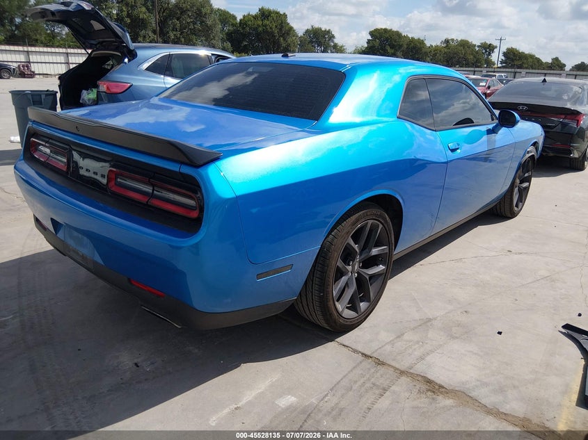 2023 Dodge Challenger VIN 2C3CDZAG4PH653460 IAAI salvage auction — FRONT END, Original (Texas), sold $7,300 on 2026-08-21 (photo 4)