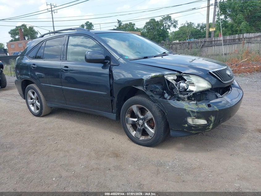 2004 Lexus Rx VIN JTJHA31U440061390 IAAI salvage auction — FRONT END, Clear (Michigan), sold $25 on 2026-07-30 (photo 1)