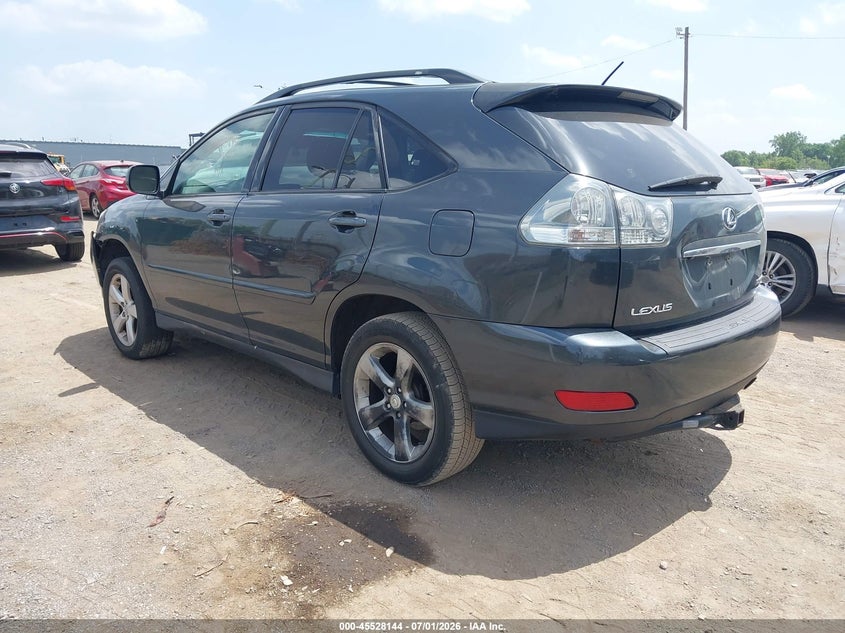2004 Lexus Rx VIN JTJHA31U440061390 IAAI salvage auction — FRONT END, Clear (Michigan), sold $25 on 2026-07-30 (photo 3)
