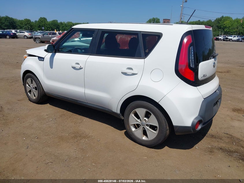 2015 Kia Soul VIN KNDJN2A23F7223683 IAAI salvage auction — FRONT END, Salvage (Idaho), sold $25 on 2026-07-15 (photo 3)