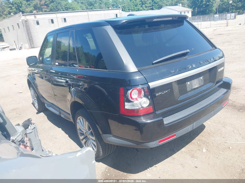 2013 Land rover Range rover sport VIN SALSK2D44DA765104 IAAI salvage auction — NORMAL WEAR, Clear (Massachusetts), sold $750 on 2026-07-24 (photo 3)