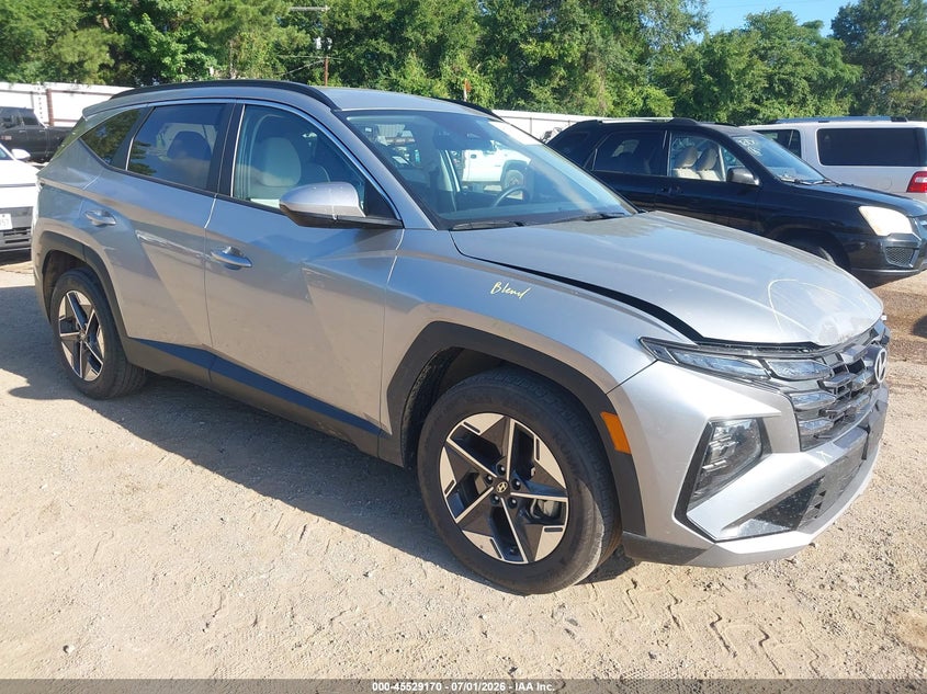 2025 Hyundai Tucson VIN 5NMJB3DE4SH543280 IAAI salvage auction — FRONT END, Enterprise Vehicles Clear Only (South Carolina), sold $9,700 on 2026-07-19 (photo 1)