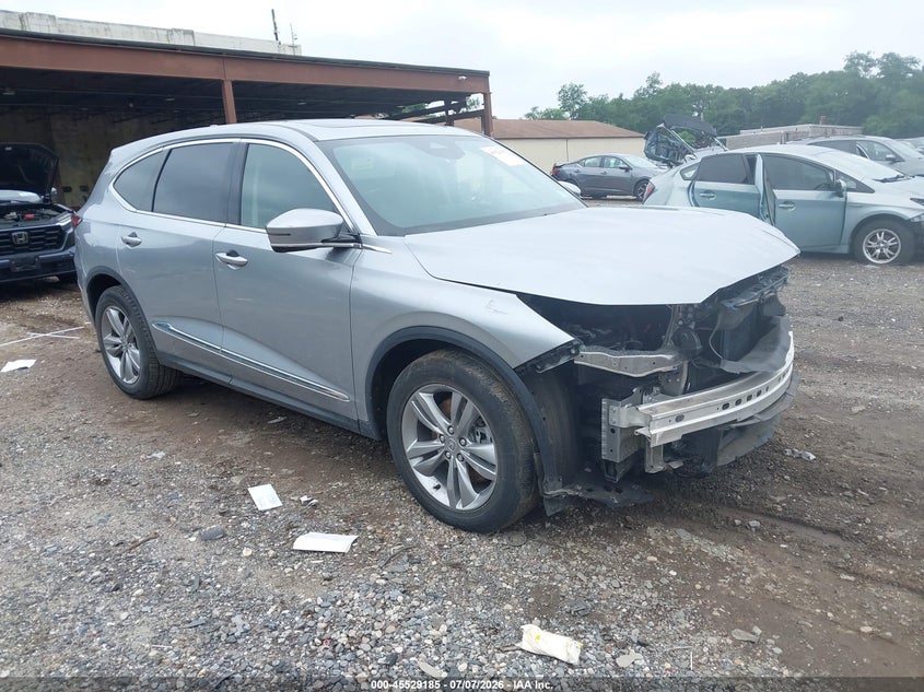 2025 Acura Mdx VIN 5J8YE1H35SL012799 IAAI salvage auction — FRONT END, Salvage Title, sold $13,100 on 2026-08-01 (photo 1)