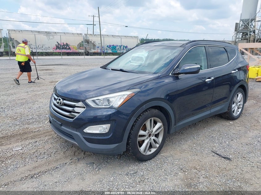 2015 Hyundai Santa fe VIN 5XYZWDLA9FG236943 IAAI salvage auction — NORMAL WEAR, Clear (North Carolina), sold $2,475 on 2026-07-10 (photo 2)