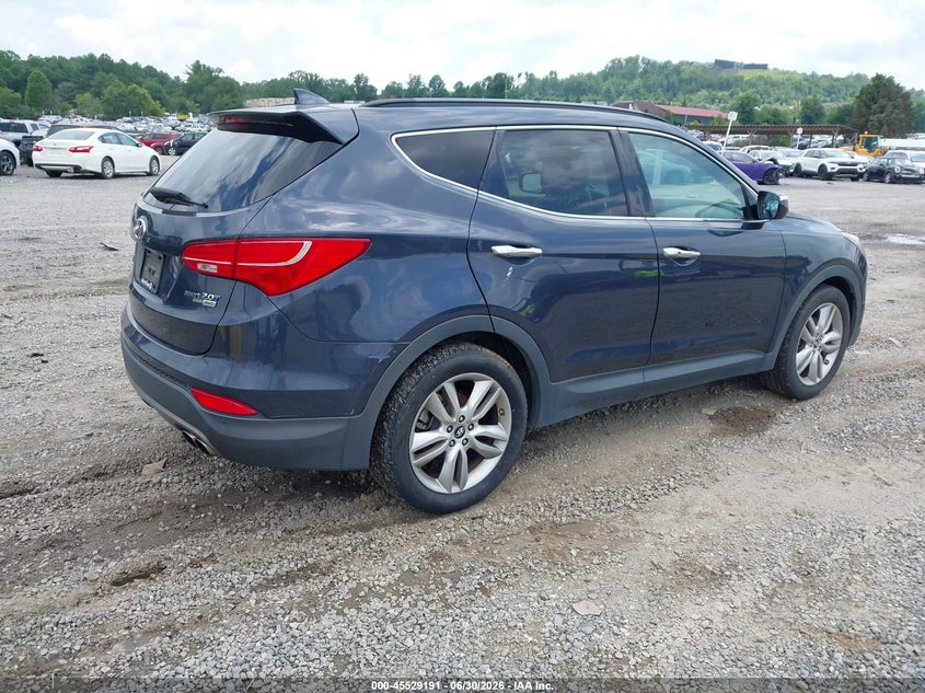 2015 Hyundai Santa fe VIN 5XYZWDLA9FG236943 IAAI salvage auction — NORMAL WEAR, Clear (North Carolina), sold $2,475 on 2026-07-10 (photo 4)