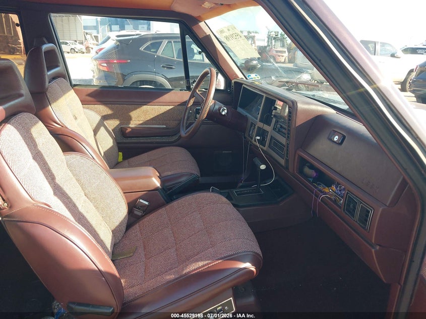 1989 Jeep Cherokee VIN 1J4FJ57LXKL596668 IAAI salvage auction — FRONT END, Rebuildable (Florida), sold $450 on 2026-07-23 (photo 5)
