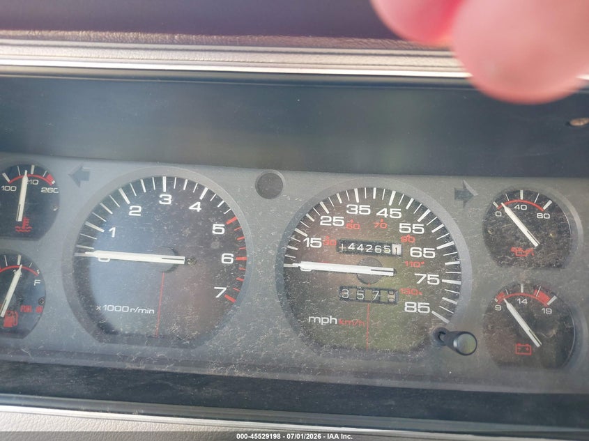 1989 Jeep Cherokee VIN 1J4FJ57LXKL596668 IAAI salvage auction — FRONT END, Rebuildable (Florida), sold $450 on 2026-07-23 (photo 7)
