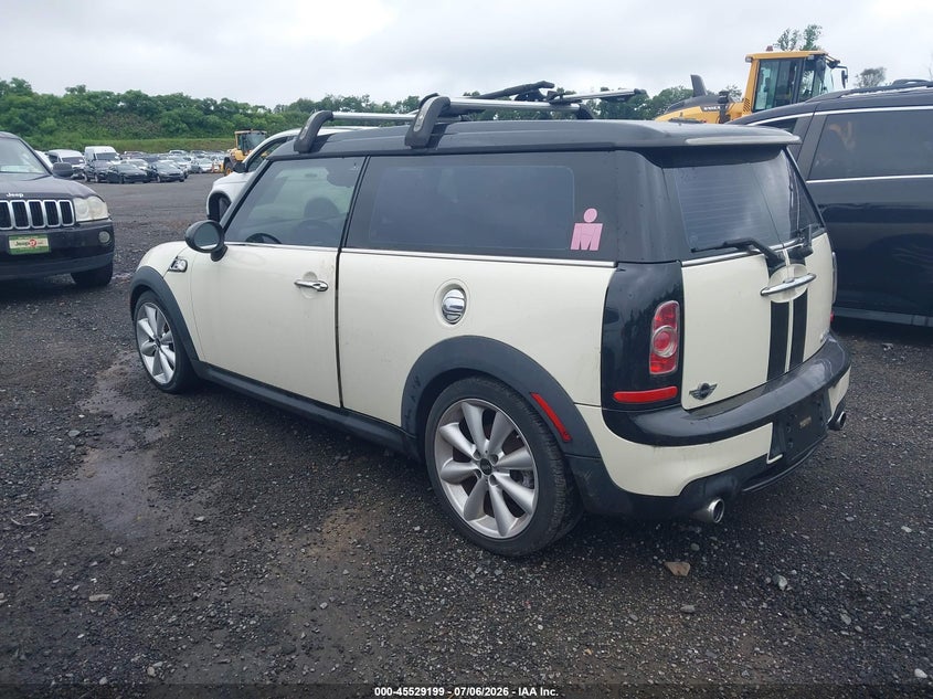 2013 Mini Cooper clubman VIN WMWZG3C53DT576601 IAAI salvage auction — NORMAL WEAR, Clear (New Jersey), sold $600 on 2026-07-16 (photo 3)