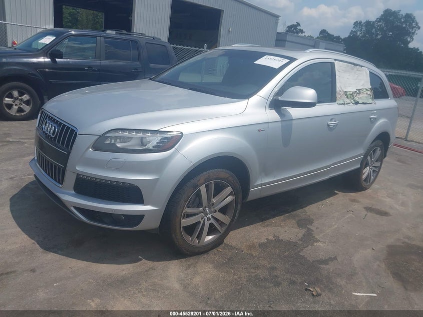2014 Audi Q7 VIN WA1WMAFE6ED005320 IAAI salvage auction — NORMAL WEAR, Repossession Paperwork (Georgia), sold $1,100 on 2026-07-29 (photo 2)