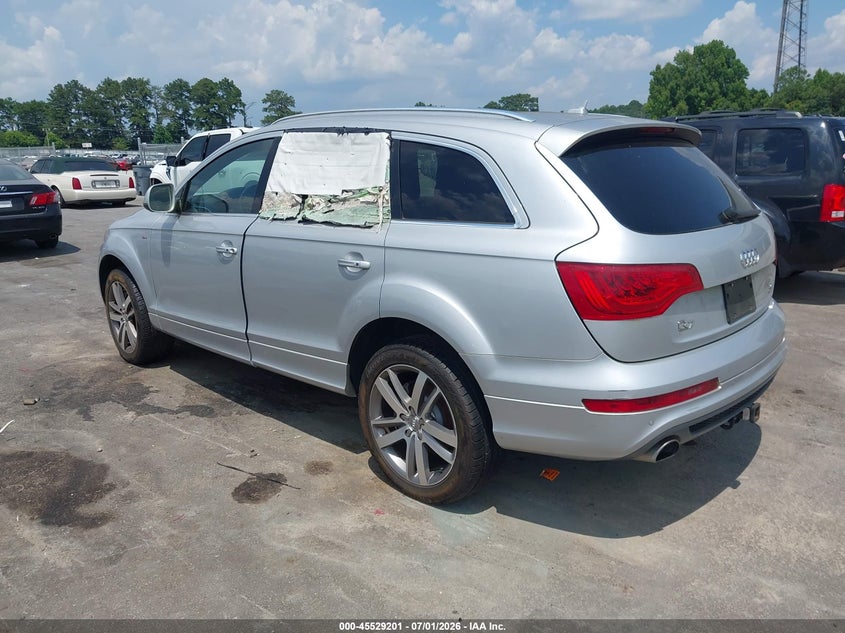 2014 Audi Q7 VIN WA1WMAFE6ED005320 IAAI salvage auction — NORMAL WEAR, Repossession Paperwork (Georgia), sold $1,100 on 2026-07-29 (photo 3)