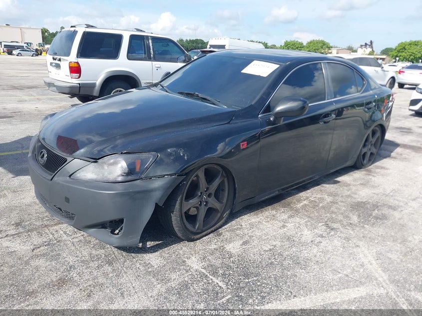 2007 Lexus Is 250 VIN JTHCK262272016869 IAAI salvage auction — NORMAL WEAR, Clear (Florida), sold $25 on 2026-07-30 (photo 2)