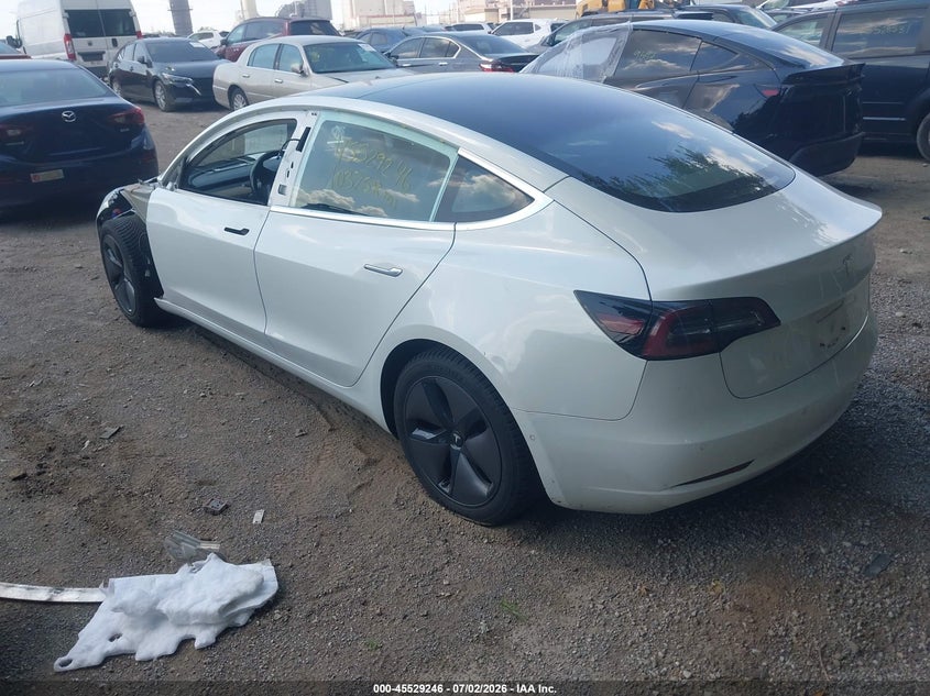 2018 Tesla Model 3 VIN 5YJ3E1EA0JF035324 IAAI salvage auction — FRONT END, Clear (Indiana), sold $4,550 on 2026-07-30 (photo 3)