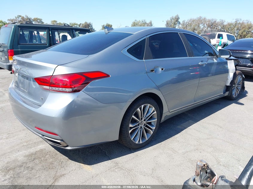 2015 Hyundai Genesis VIN KMHGN4JE3FU040118 IAAI salvage auction — RIGHT FRONT, Salvage (California), sold $1,400 on 2026-07-15 (photo 4)