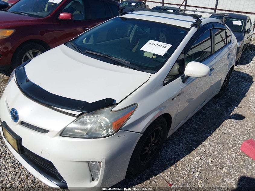 2014 Toyota Prius VIN JTDKN3DU8E1782249 IAAI salvage auction — NORMAL WEAR, Salvage (Arkansas), sold $3,450 on 2026-07-16 (photo 2)