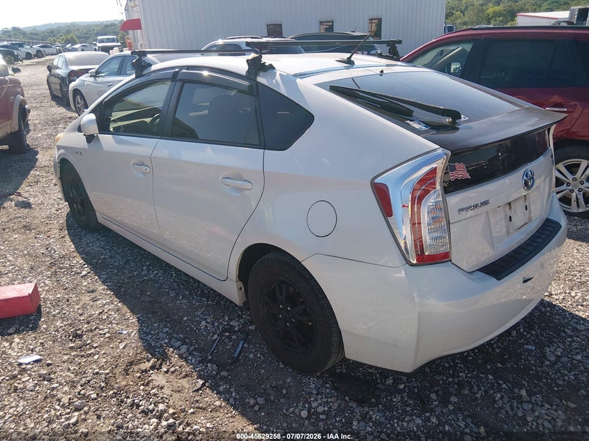 2014 Toyota Prius VIN JTDKN3DU8E1782249 IAAI salvage auction — NORMAL WEAR, Salvage (Arkansas), sold $3,450 on 2026-07-16 (photo 3)