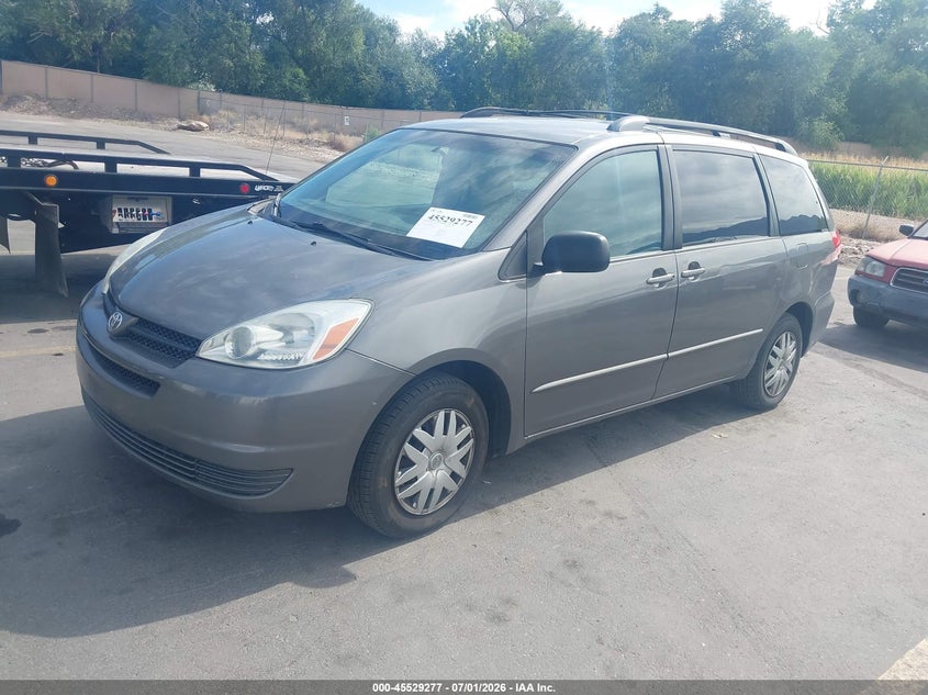 2005 Toyota Sienna VIN 5TDZA23CX5S361617 IAAI salvage auction — NORMAL WEAR, Clear (Utah), sold $325 on 2026-07-09 (photo 2)