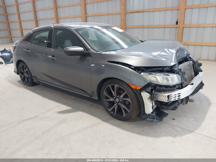 2017 Honda Civic VIN SHHFK7H42HU233958 IAAI salvage auction — FRONT END, Salvage - Greater Than 75% (Maryland), sold $1,750 on 2026-08-01 (photo 1)