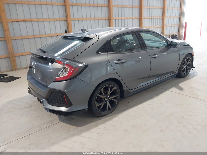 2017 Honda Civic VIN SHHFK7H42HU233958 IAAI salvage auction — FRONT END, Salvage - Greater Than 75% (Maryland), sold $1,750 on 2026-08-01 (photo 4)