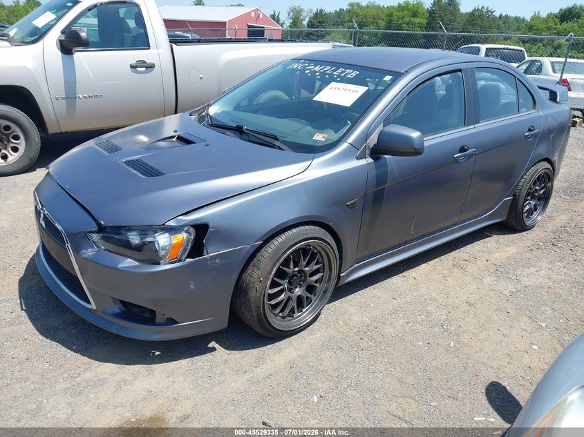 2009 Mitsubishi Lancer VIN JA3AV66V49U022891 IAAI salvage auction — FRONT END, Clear (Virginia), sold $1,450 on 2026-07-25 (photo 2)