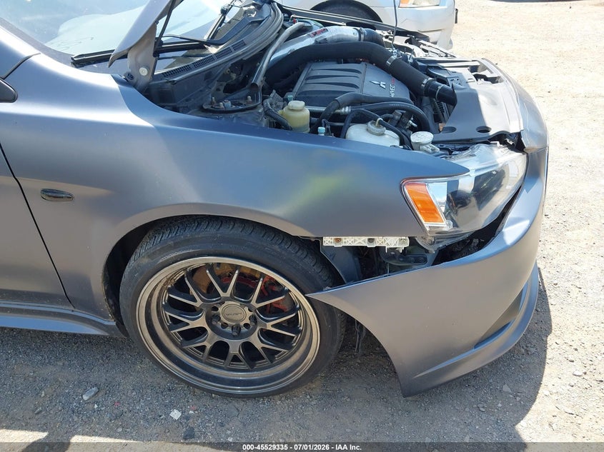 2009 Mitsubishi Lancer VIN JA3AV66V49U022891 IAAI salvage auction — FRONT END, Clear (Virginia), sold $1,450 on 2026-07-25 (photo 6)