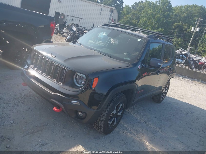 2020 Jeep Renegade VIN ZACNJBC14LPL77011 IAAI salvage auction — ALL OVER, Salvage (Georgia), sold $2,850 on 2026-07-28 (photo 2)