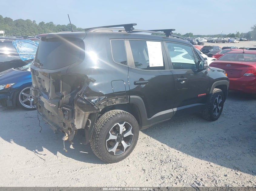 2020 Jeep Renegade VIN ZACNJBC14LPL77011 IAAI salvage auction — ALL OVER, Salvage (Georgia), sold $2,850 on 2026-07-28 (photo 4)