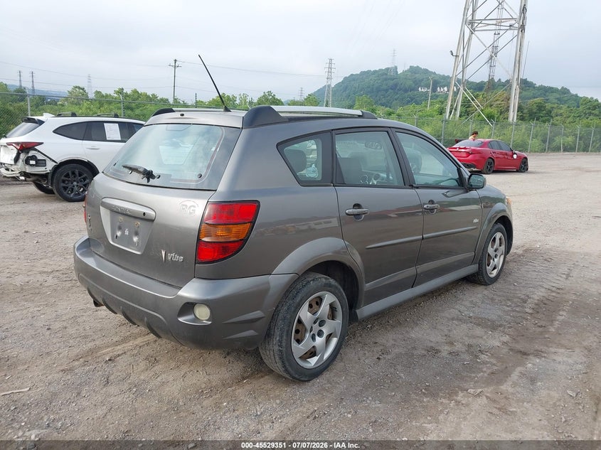 2006 Pontiac Vibe VIN 5Y2SM65896Z417765 IAAI salvage auction — NORMAL WEAR, Clear (Pennsylvania), sold $400 on 2026-07-28 (photo 4)