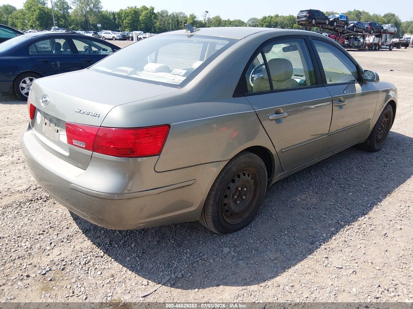 2009 Hyundai Sonata VIN 5NPET46C79H418450 IAAI salvage auction — NORMAL WEAR, Salvage (Texas), sold $125 on 2026-07-28 (photo 4)