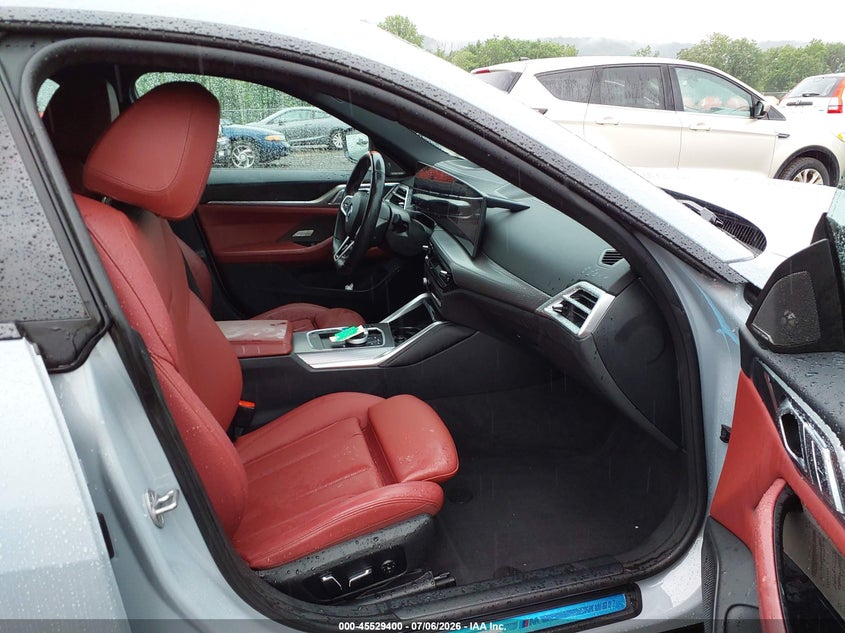 2025 BMW I4 VIN WBY33HD03SFU35333 IAAI salvage auction — LEFT FRONT, Wait Title, sold $22,250 on 2026-09-10 (photo 5)